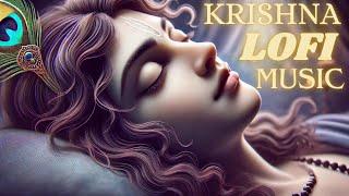 Krishna Lofi Song | Slowed & Reverb | The Sound Of Inner Peace | Bhajan Lofi Song | Adharam Madhuram