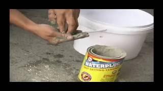 Waterplug Concrete Leak Repair