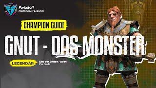 Raid: Shadow Legends - Champion Guide - Gnut - Einfach ein Monster von Champ (TestServer)