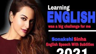 Sonakshi Sinha Motivation Speech || English Speech || Learn English With Subtitles || #englishspeech