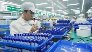 Interesting Disposable Vape Mass Production Process. Vape Manufacturing Factory