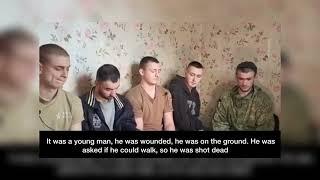 FULL VİDEO! Captive Russian troops claim commanders kill their own wounded soldiers!