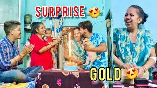 Surprised My Mom  On Her Birthday  With Gold | Parikshit Mehra #surprise #surprisegift #vlog