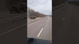 колонна военных в Белгородской области