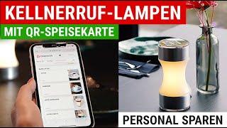 KELLNERRUF-LAMPEN - PERSONAL SPAREN & KUNDENZUFRIEDENHEIT ERHÖHEN - GGM GASTRO