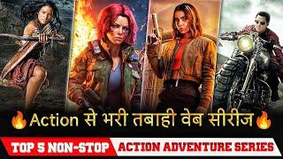 Top 5 Best Non Stop Action Web Series in hindi availble on netflix prime video must watch in 2024