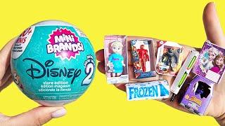 Opening Disney Mini Brands and Diy miniature crafts !!!