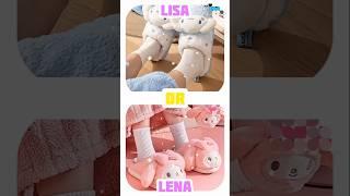 Lisa or Lena ️️ | #lena #lisa #lisaandlena #lisaorlena #viral #trending