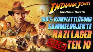 Indiana Jones und der große Kreis - Komplettlösung Teil 10 NAZl LAGER GIZEH - Sammelobjekte Erfolge