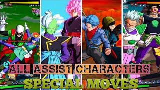 ALL ASSIST CHARACTERS IN DRAGON BALL LEGENDS !