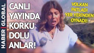 Kanarya Adaları'nda Lavlar Evleri Yaka Yaka İlerliyor! Volkanik Patlama Depremi de Tetikledi