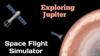 Exploring the Jupiter in Space Flight Simulator