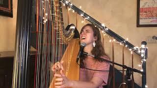 Lovely - Billie Eilish & Khalid (Acoustic Harp Cover by Pia Salvia)
