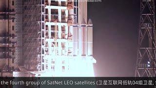 Long March-6A launches SatNet LEO Group 04