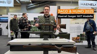 Jagd & Hund 2025: Haenel Repetierbüchse Jaeger NXT Modelle.