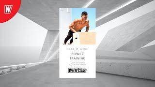 POWER TRAINING. Захар Айрапетян и Олег Виноградов | 22.11.20 | Онлайн-тренировки World Class