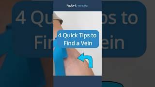  How to Find the Perfect Vein Every Time! #NursingTips #IVSkills #NCLEX