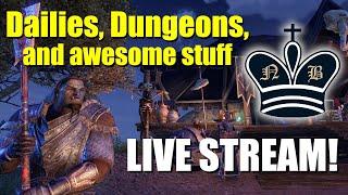 ESO - Nord Bytes Live Stream - Dailies, Dungeons and cool stuff