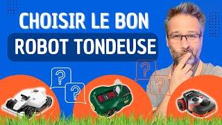 CHOISIR LE BON ROBOT TONDEUSE !?