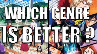 Slice of Life vs Shounen Anime Which genre is Actually Better ?