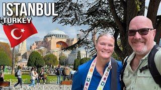 Istanbul, Turkey • Beautiful Coffee Shop and Hagia Sophia Grand Mosque Tour