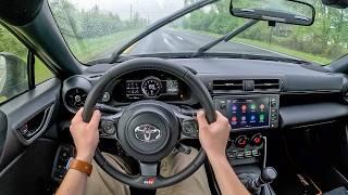 2025 Toyota GR86 Hakone Edition - Rainy Morning Commute in The Boxer Sports Car