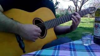 Ivanovski nylon string gypsy guitar