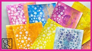 Painty Papers for Arty Trims