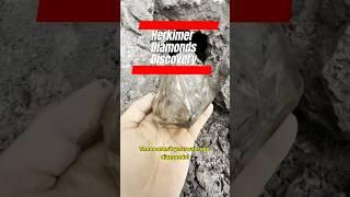 How Herkimer Diamond Mining Process Works #shorts #diamond #crystals