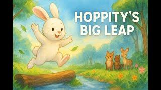 HoppitySun Kids Storytime | Hoppity’s Big Leap  | Motivational Bunny Story for Kids