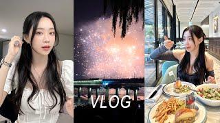 [VLOG] You're mine... ｜ Fireworks at a romantic place The day my parents allowed me to get married