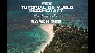 Tutorial español: Beechcraft Baron 58 desde Cold and Dark + aterrizaje ILS