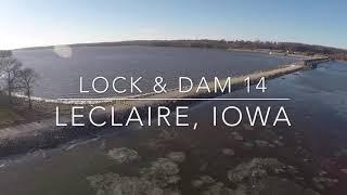 Lock and Dam 14, LeClaire Iowa