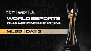 MLBB | Malaysia vs Indonesia - PLAYOFF | IESF WORLD ESPORTS CHAMPIONSHIP 2024 | DAY  3