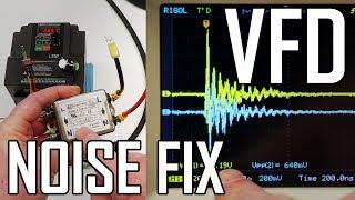 Lathe VFD 3:  How to Fix Noise Problems