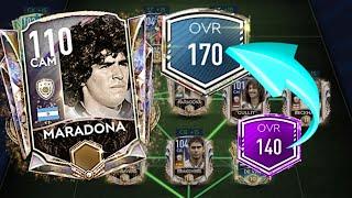 Best F2P Full Legendary Squad! Road to 170 | Fifa Mobile 21 - F2P Team Upgrade