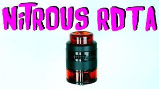 Nitrous 24mm RDA With Tank (RDTA) DamnVape x Koko Sarang