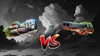 Fragment gun VS Ember gun | Mecharena