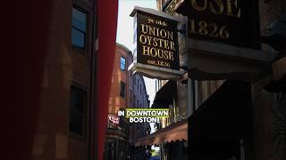 The OLDEST Restaurant in America! #Boston #history #food #foodie #seafood #travel #eastcoast #fyp