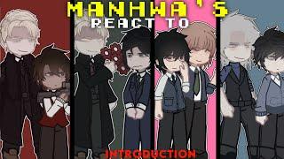 Bl manhwa react to each other ‼️ || 2.0x speed || introduction!! || (0/6) || 