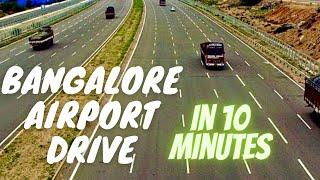 Bangalore India International Airport Drive in 10mts | Outer Ring Road IT Corridor