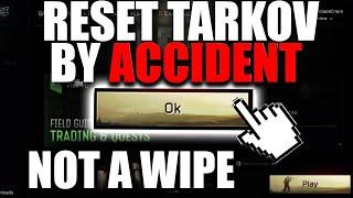 BSG JUST RESET TARKOV! Escape From Tarkov