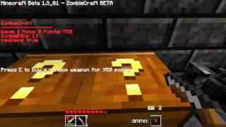 Minecraft Mod - Zombiecraft - Call of Duty Nazi Zombies in Minecraft