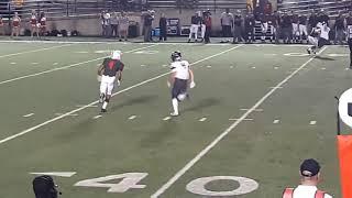 Caleb Baker 2017-2018 Season #4 Wide Receiver Southmoore Sabercats