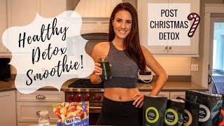 HOW TO MAKE A HEALTHY POST CHRISTMAS DETOX SMOOTHIE! | Molly J Curley