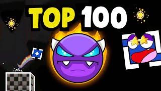 Top 100 Easy Demons más faciles de todo Geometry Dash 2.1