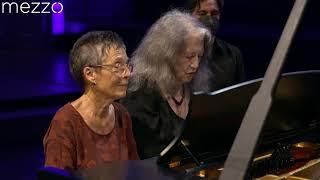 Mozart: Piano Sonata K.521 -  Martha Argerich & Maria João Pires