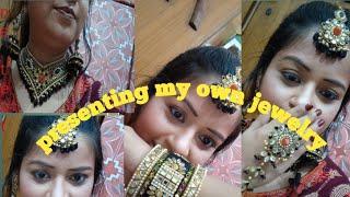 Main bani model apni handmade jewellery k lye||presenting my own jewelry