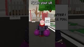 Infinite Mahito ultimate glitch. (v1.35)  #jjs #roblox #jjk #anime #shorts