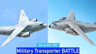 Kawasaki C2 vs KC-390: Military Transport Aircraft battle!